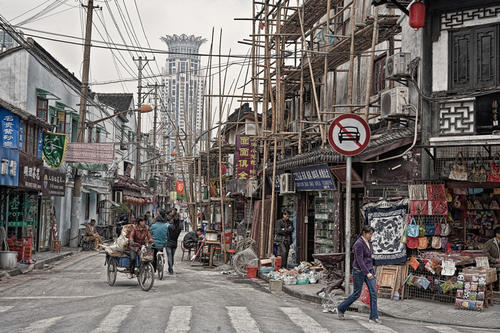 Street Scene, Shanghai